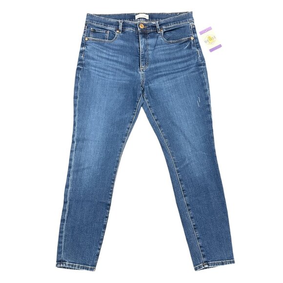 LOFT Skinny Jeans Slim Pocket Hi-Rise Stretch Soft Girl Normcore Normcore 31/12 - Picture 1 of 14